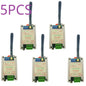 RT24G01 2Mbps 2.4G Wireless RS485 Transceiver – 20dBm DIN Rail DTU Module with DIP Switch & Modbus RTU for PLC Industrial Automation