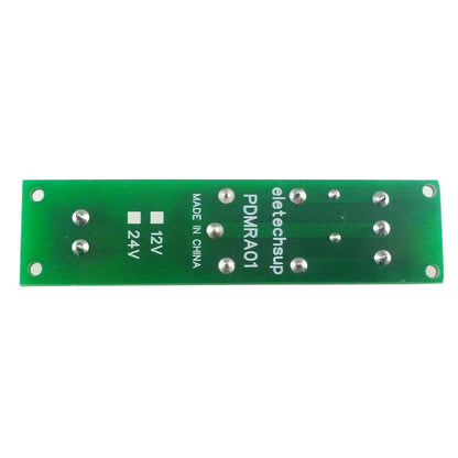 PDMRA01 Single-Channel PLC Signal Amplifier Relay Module, DC 12V/24V, NPN and PNP Switching Interface Board