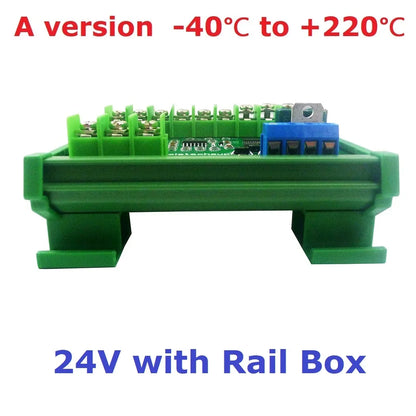 PTA8C04 4CH PT100 RTD Temperature Module – -40~500°C RS485 Modbus RTU Platinum Thermal Resistance Collector for PLC SCADA