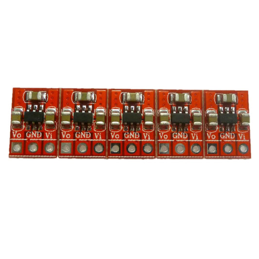 5Pcs DD0505MD 5V Boost Converter – 2.8-4.5V to 5V DC-DC Step-Up Power Module for USB 18650 Power Bank ESP8266 DS18B20 LCD