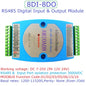 AMDIB16/AMIOA08 8DI-8DO/16DI-16DO RS485 Modbus RTU PLC Expansion Board – DC 9-24V Isolated Digital I/O with 3000VDC Protection