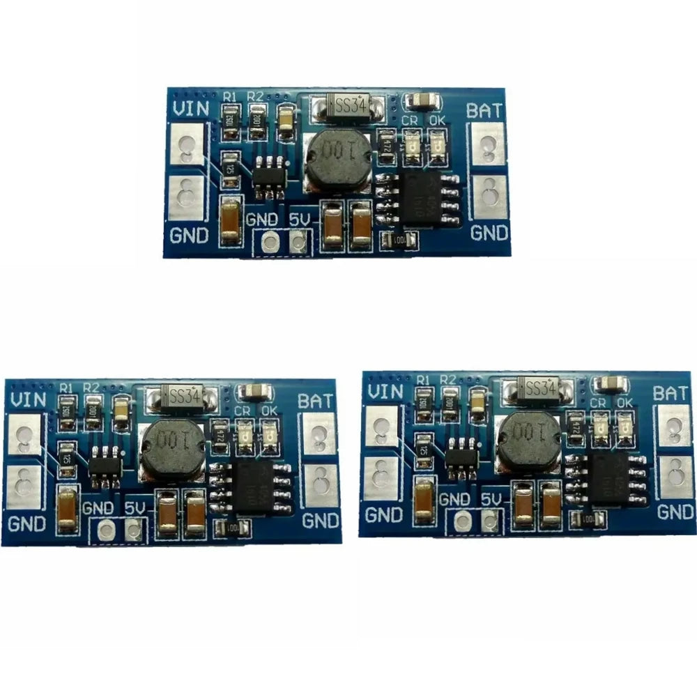 DD40CRTA 2-in-1 Charger & Buck Converter – DC 6.5-40V to 4.2V/5V Step-Down Module with 1A Output for 18650 Li-ion Solar DIY