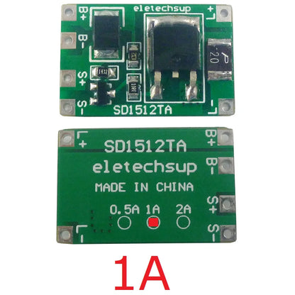 SD1512TA Solar Charge Controller – 3-18V 0.5-2A Lithium Battery Charger with Auto Day/Night Switch for LED Street Light