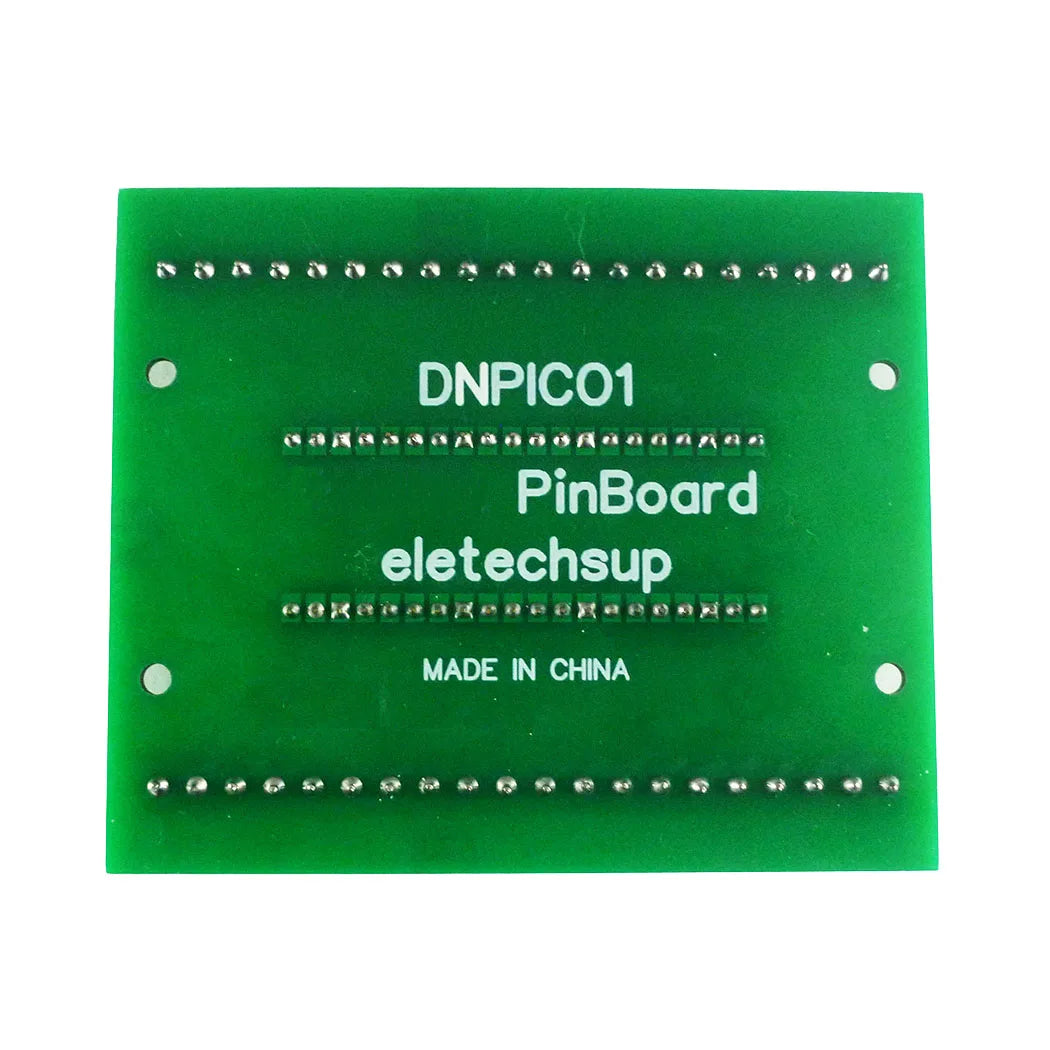 DNPIC01 DIN Rail Mount Screw Terminal Adapter – 3.96mm Breakout Board for Raspberry Pi Pico RP2040 Industrial PLC Automation
