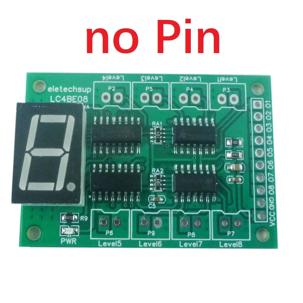 LC4BE08 8CH Water Level Digital Tube Display Controller – DC 5V Sensor Module for Arduino UNO MEGA2560 NANO STM32 Fish Tank Aquarium