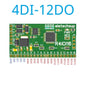 R4IOI16 16CH 5-in-1 Configurable Modbus RTU Digital IO Module – 16DI/16DO/8DI-8DO/4DI-12DO/12DI-4DO RS485 NPN/PNP Pin Core Board for PLC Expansion