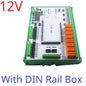 DNMEB50 16AI 16DI 16DO RS485 Modbus I/O and Relay Expansion Board, Compatible with Arduino MEGA 2560 and PLC Control