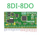 R4IOI16 16CH 5-in-1 Configurable Modbus RTU Digital IO Module – 16DI/16DO/8DI-8DO/4DI-12DO/12DI-4DO RS485 NPN/PNP Pin Core Board for PLC Expansion
