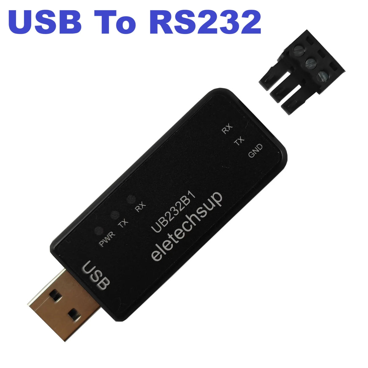 UB232B1 UB485A1 UBTTLC1 CH343 High-Speed USB to RS232, RS485 or TTL Serial Converter Debug Adapter for Arduino, Raspberry Pi and ESP32