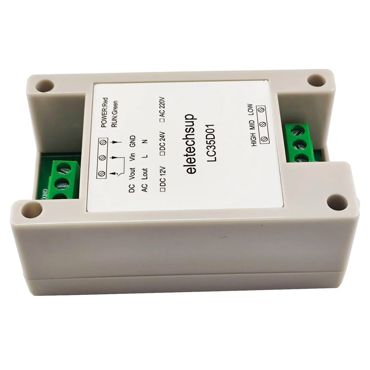 LC35D01 304 Stainless Steel Water Level Controller – 30A Relay Automatic Pump Control with Water Sensor for Tower Dam Pool Farm