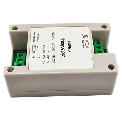 LC35D01 304 Stainless Steel Water Level Controller – 30A Relay Automatic Pump Control with Water Sensor for Tower Dam Pool Farm