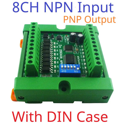 Modbus RS485 Remote IO Module – DMOS PNP Output & NPN/PNP Input Expansion Board 8/16/32 Channels for PLC Industrial Automation 25IOA08 25IOB16 25IOC32