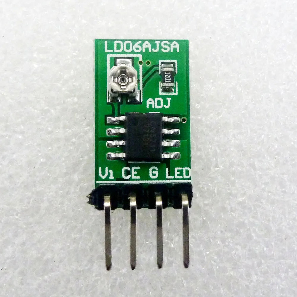 3-Pack LD06AJSA PWM Constant Current LED Driver Module – DC 3–6V Adjustable Brightness for Arduino