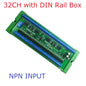 23IOD32 32CH RS485 Modbus RTU Remote IO Module – Optically Isolated Solid State Relay Board with NPN/PNP Input for PLC Expansion
