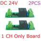PDMRA01 Single-Channel PLC Signal Amplifier Relay Module, DC 12V/24V, NPN and PNP Switching Interface Board