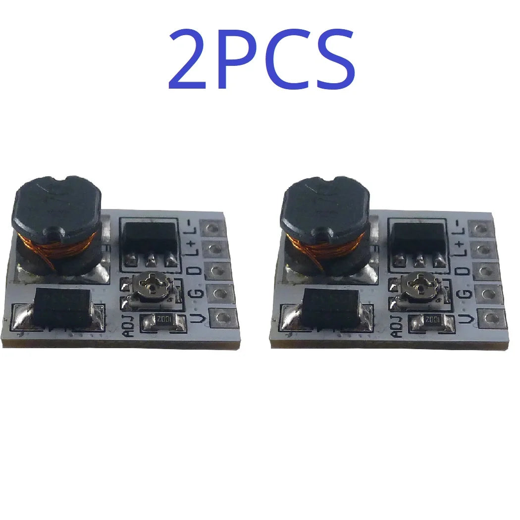 LD24AJTA_MINI 22W LED Driver Module – 6-25V 910mA Adjustable Constant Current Step-Down Converter with 5000:1 PWM Dimming for Arduino