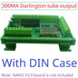 DN23E08/DN24F08 8DI-8AI-8DO IO Expansion Board for Arduino Nano V3.0 – RS485 Modbus RTU PLC Module with 4-20mA/0-10V Analog Input