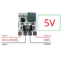 ND2812TB 5A Synchronous Buck Converter – DC 5-30V to 3.3V/5V/12V Adjustable Step-Down Regulator with 94% Efficiency for Motor LED E-Bike
