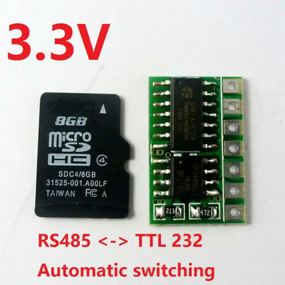 R411B01 3.3V UART to RS485 Transceiver Module – SP3485 Auto-Direction Converter for Arduino ESP8266 Raspberry Pi Modbus RTU