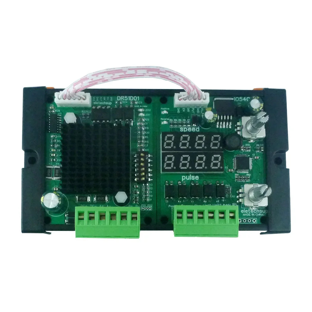 IO54C01 DR51D010-3A Stepper Motor Controller – PWM Pulse Speed Drive Module with Forward/Reverse for 3D Printer CNC Screw Slider Accessories