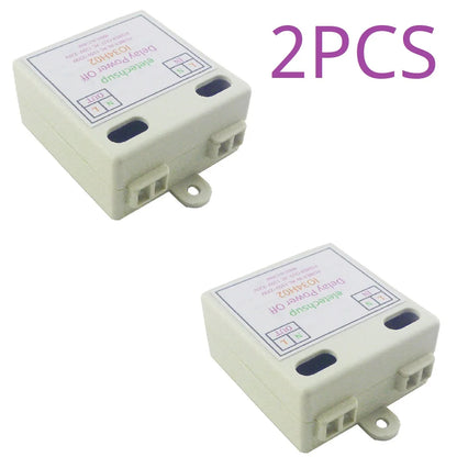 IO34H02 AC Time Delay Relay Module – 110V/120V/220V 50-60Hz DIP Switch Programmable Timer for Light Fan Pump Automatic Door Control