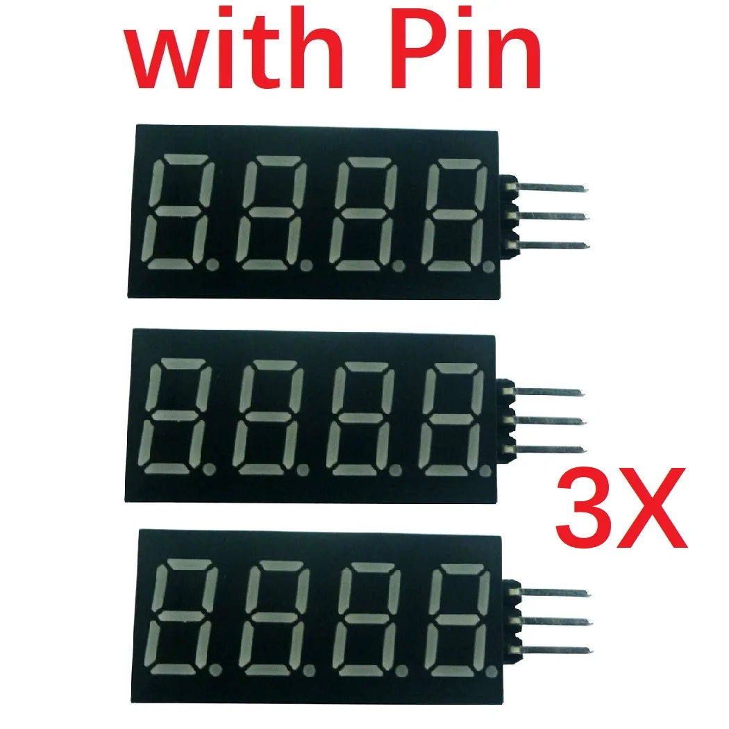 DM49C04 4-Digit 7-Segment LED Display Module – UART TTL Serial Port ASCII Text Display for Arduino UNO MEGA2560 LEONARDO MICRO NANO