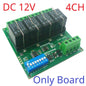 RYN404E/RYN408F 4/8CH Pluggable Relay Module – RS485 Modbus RTU with DIP Switch Slave ID & Baud Rate for PLC Automation