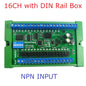 8/16/24/32/48CH Multifunction RS485 Remote IO Module – NPN/PNP DI-DO Expansion Board with DIN Rail & Modbus RTU for PLC Industrial Automation