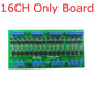 4-16CH 5A PLC Signal Amplifier Board – DC 3.3-24V NPN/PNP Logic Level Converter with Opto-Isolation & MOS Output for Industrial Automation