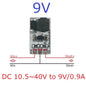 DD4012SA 1A DC-DC Buck Converter – 5-40V to 3V/3.3V/5V/12V Adjustable Step-Down Module for 18650 Li-ion LiFePO4 Battery Power