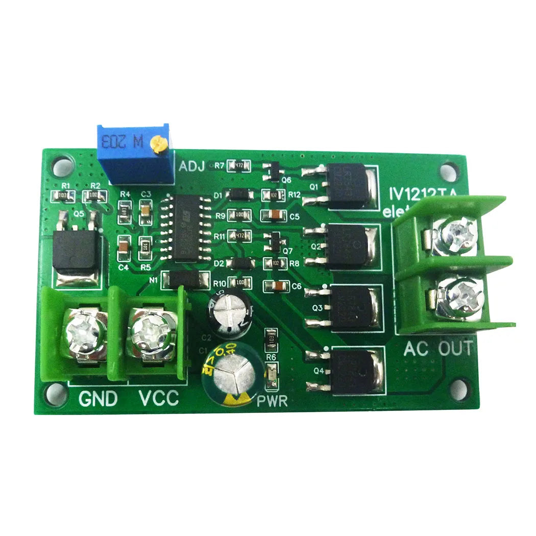 IV1212TA 12V to 220V Inverter Kit – 12W 50Hz Square Wave Signal Generator Module for DIY Electronic Projects & Power Conversion