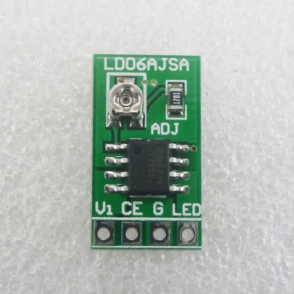 3-Pack LD06AJSA PWM Constant Current LED Driver Module – DC 3–6V Adjustable Brightness for Arduino