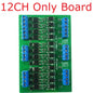 4-16CH 5A PLC Signal Amplifier Board – DC 3.3-24V NPN/PNP Logic Level Converter with Opto-Isolation & MOS Output for Industrial Automation