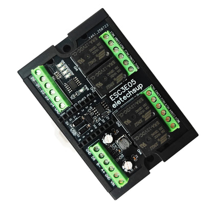 ESC3E05 RISC-V ESP32-C3 Development Board – 4CH Relay RS485 DIN Rail Module with Wi-Fi BLE for Industrial IoT Smart Home PLC