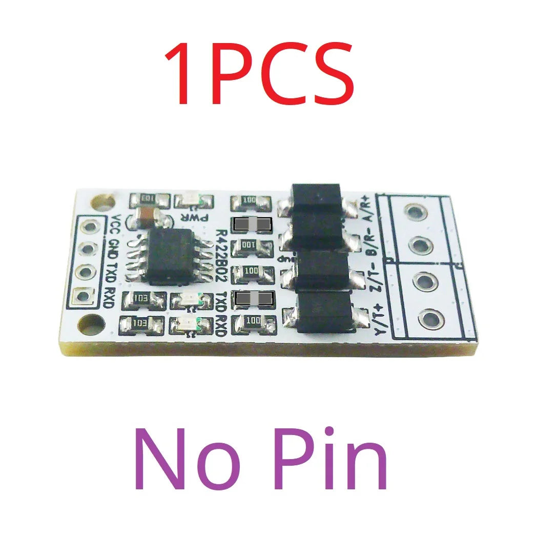 R422B02 RS232 TTL to RS422 Converter Module – 3.3V/5V UART Serial Transceiver for Raspberry Pi