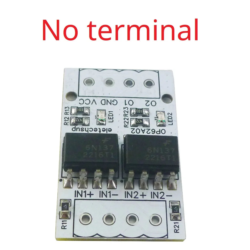 OP62A02 10MHz High-Speed Optical Isolation Level Converter – 3.3V/5V GPIO Logic Level Shifter with 5000Vrms Isolation for PWM Signal