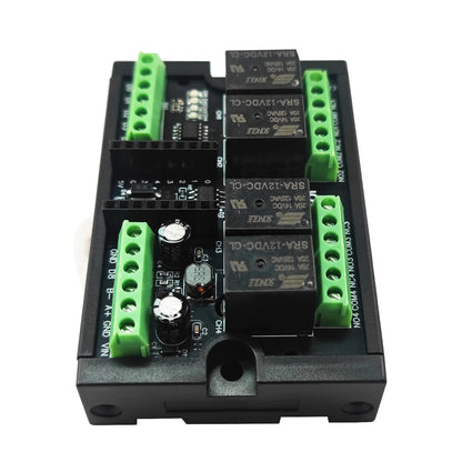 ESC3E05 RISC-V ESP32-C3 Development Board – 4CH Relay RS485 DIN Rail Module with Wi-Fi BLE for Industrial IoT Smart Home PLC