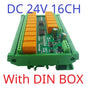 N4ROE16 16CH RS485 Multifunction Relay Module with 3A Switch Digital Output, DC 12V 24V - Integrated Circuit