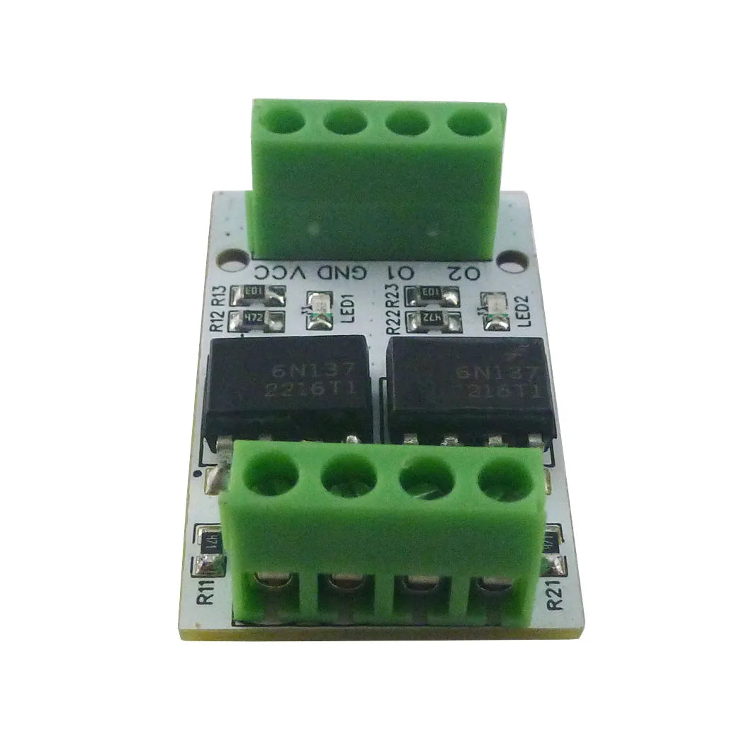 OP62A02 10MHz High-Speed Optical Isolation Level Converter – 3.3V/5V GPIO Logic Level Shifter with 5000Vrms Isolation for PWM Signal