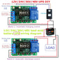 PS58F01 10A Battery Charger Discharger Module – 0-60V Auto Cut-Off Undervoltage Overvoltage Protection Board for 12V/24V/36V/48V Lead-Acid UPS DIY