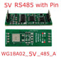 WG18A02 HX711 RS485 Modbus RTU Weight Sensor Module – 24-bit ADC Electronic Scale Board with 5V/12V Input for PLC SCADA