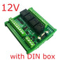 R4D7G04 2AI-2DI-20DO Multifunction Relay Module – RS485 Modbus RTU 4-20mA/0-10V Analog Input PLC IO Expansion Board 10A Output