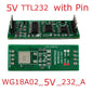 WG18A02 HX711 RS485 Modbus RTU Weight Sensor Module – 24-bit ADC Electronic Scale Board with 5V/12V Input for PLC SCADA