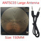 SMFSB07 4-Channel Schumann Resonance Generator – 0.01-100kHz Adjustable Pure Sine Wave with 150MM Onboard Antenna & Cycle Timer for Sleep Aid Meditation