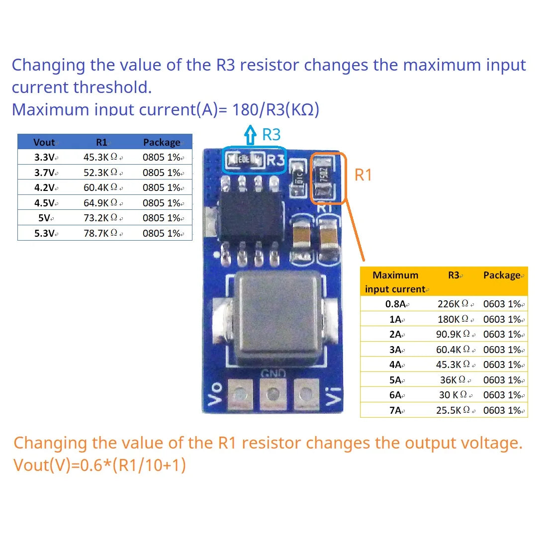 ND3A05SD 17W Synchronous Boost Converter – 2.4-4.5V to 5V/3.5A Step-Up DC-DC Module with 91% Efficiency for Arduino ESP32 Li-ion Battery