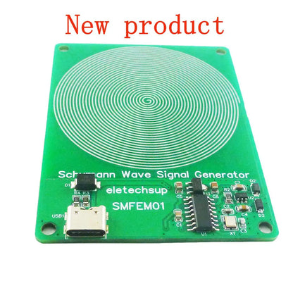 SMFEM01 Mini Schumann Resonance Generator – 7.83Hz Pure Sine Wave Portable Earth Frequency Booster for Sleep Aid Meditation & Relaxation