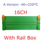 16CH PT100 Temperature Acquisition Module – DC 12/24V RS485 Modbus RTU Collector Board -40°C to +500°C for Industrial Monitoring PTA8E16