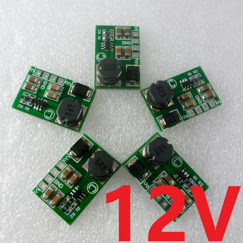 DD2424SA_12V 5-Pack 12V DC-DC Step-Up Boost Converter Power Supply Modules for PLC, RS485 and Smart Home Automation