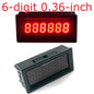 DM36B06/DM56A04 4-6 Bit RS485 Modbus RTU LED Display Module – 0.36/0.56 Inch Digital Tube with ASCII Characters for PLC SCADA