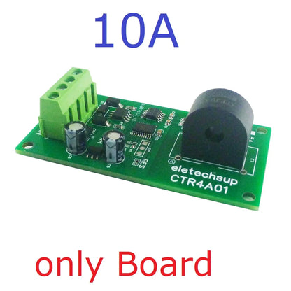 CTR4A01 RS485 AC Current Measurement Module for 110V/220V 50/60Hz, Current Transformer Ammeter Interface for PLC